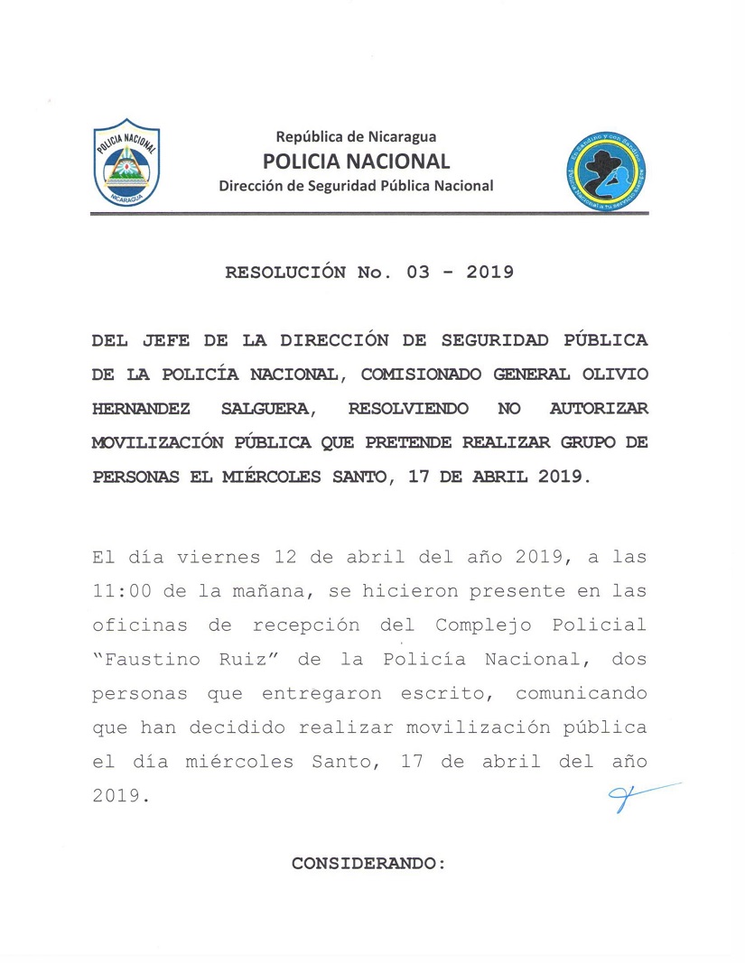 RESOLUCION